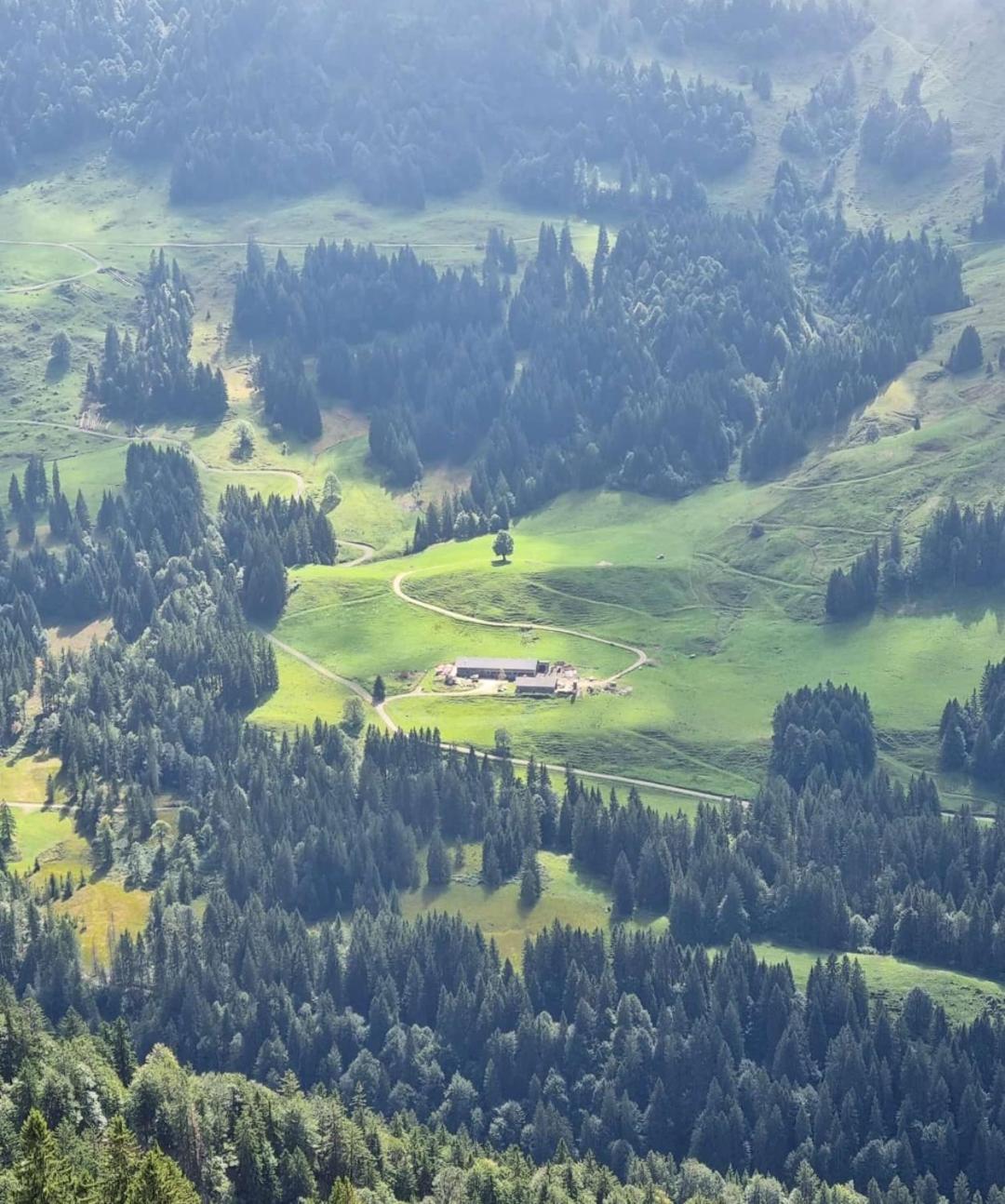 Vila Jausenstation Neuschwand Hittisau Exteriér fotografie